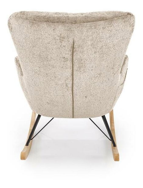 Houpací křeslo Caster (béžová)