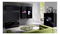 Obývací stěna Calabria C12 (černá) (bez osvětlení)