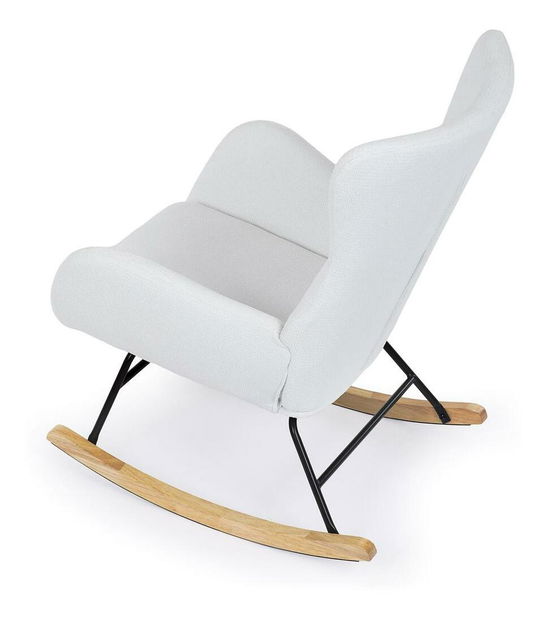 Houpací křeslo Alcanzaba (bílá)