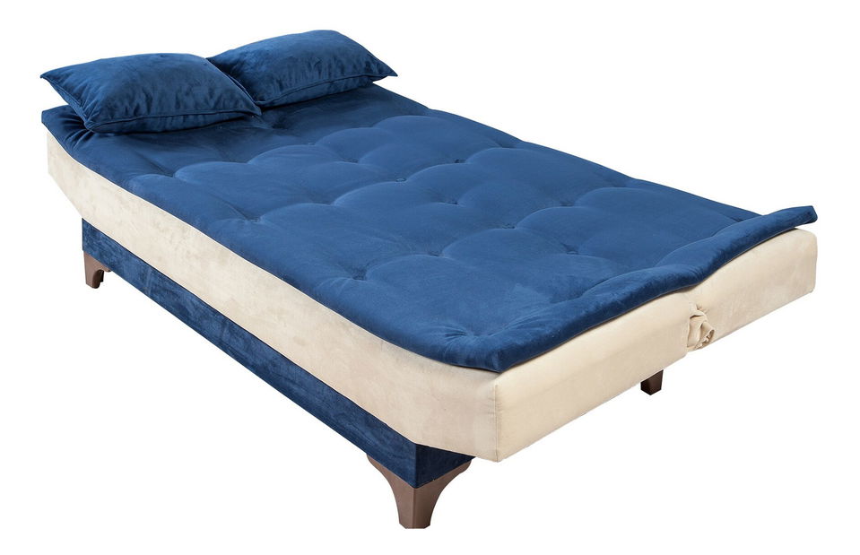 Třísedačka Klaudi (modrá + krémová)