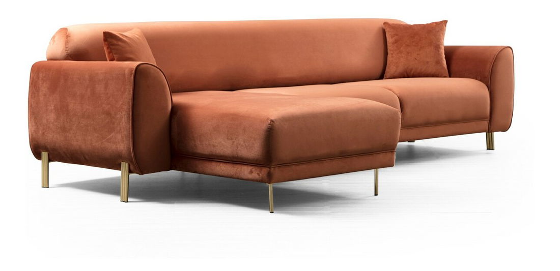 Rohová sedačka Imagetta (L) (Skořicová)