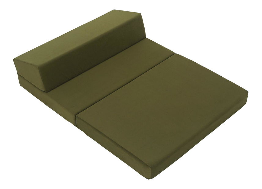 Rozkládací křeslo Viajado (olivová)