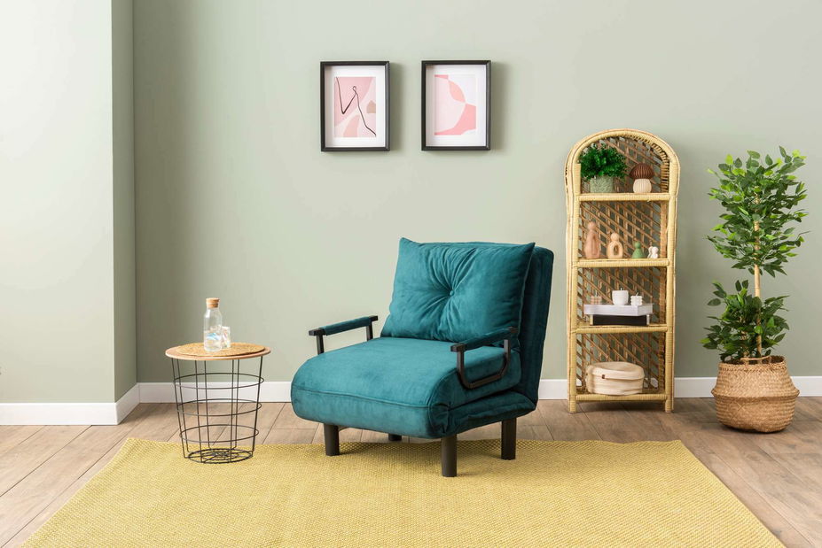 Křeslo Sentimento (petrolejová)