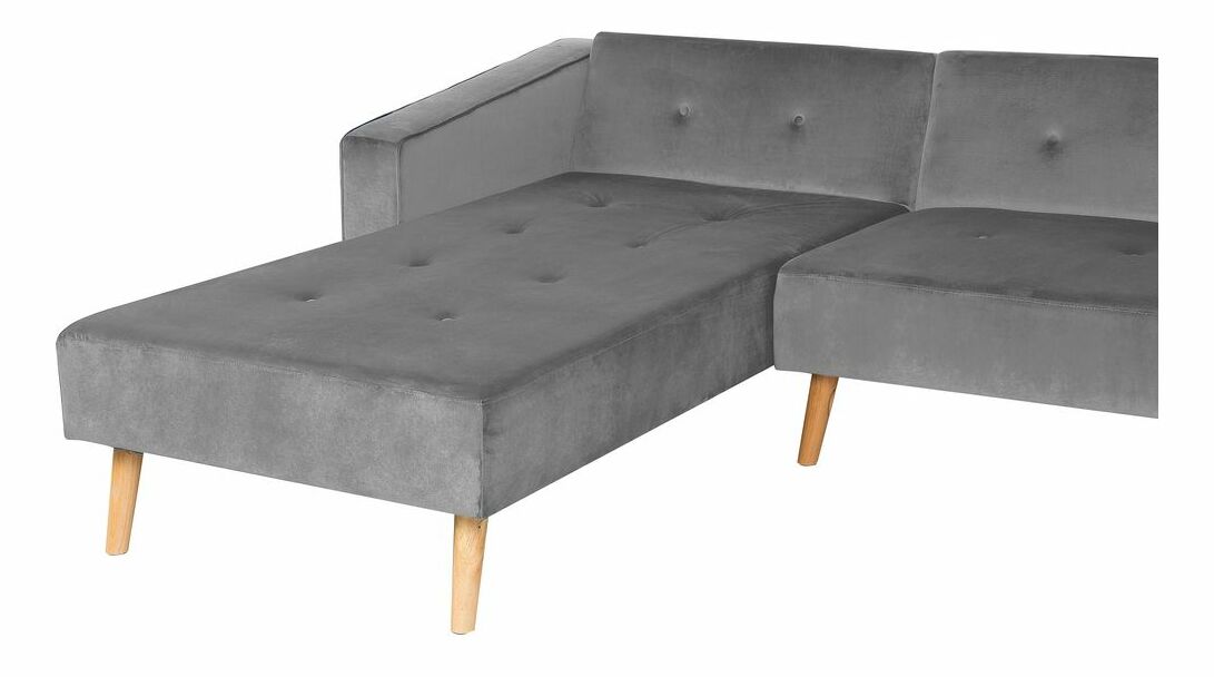 Rohová sedací souprava Vanto (šedá) (L)