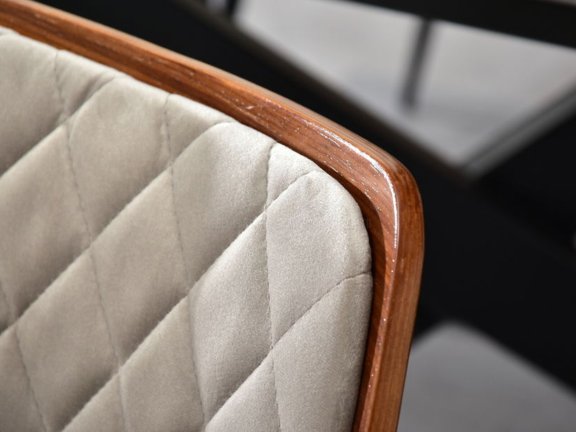 Židle Morgana (ořech + černá)