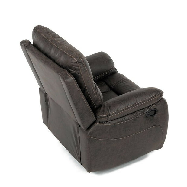 Relaxační křeslo Termot (hnědá)