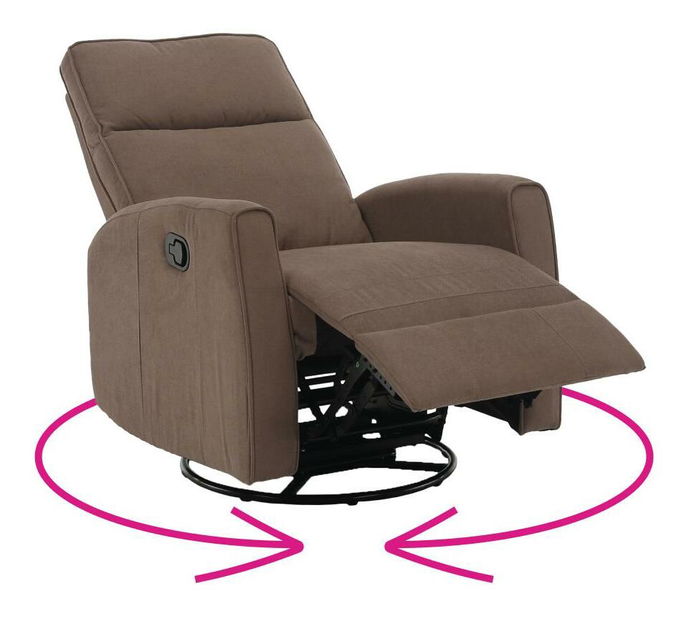 Křeslo Mako (šedohnědá)Taupe