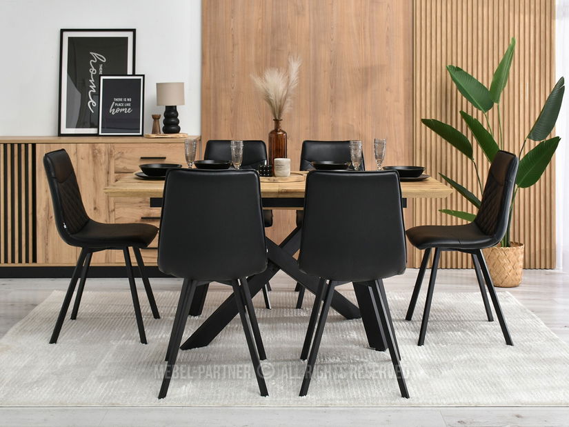 Židle Anda (černá)