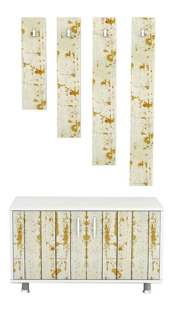 Předsíňová sestava Povipe 2 (vícebarevné)