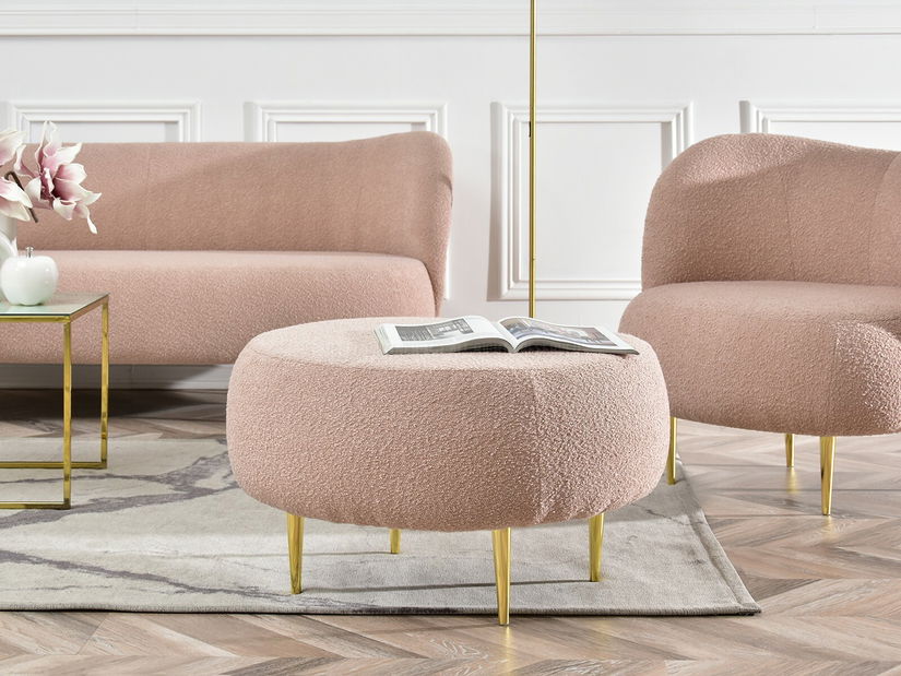 Taburetka Cambiao (zlatá)