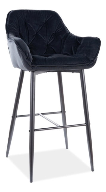 Barová židle Champlain (černá)