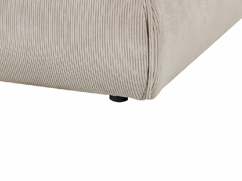 Manželská postel 180 cm Vetiver (sivobéžová) (s roštem)