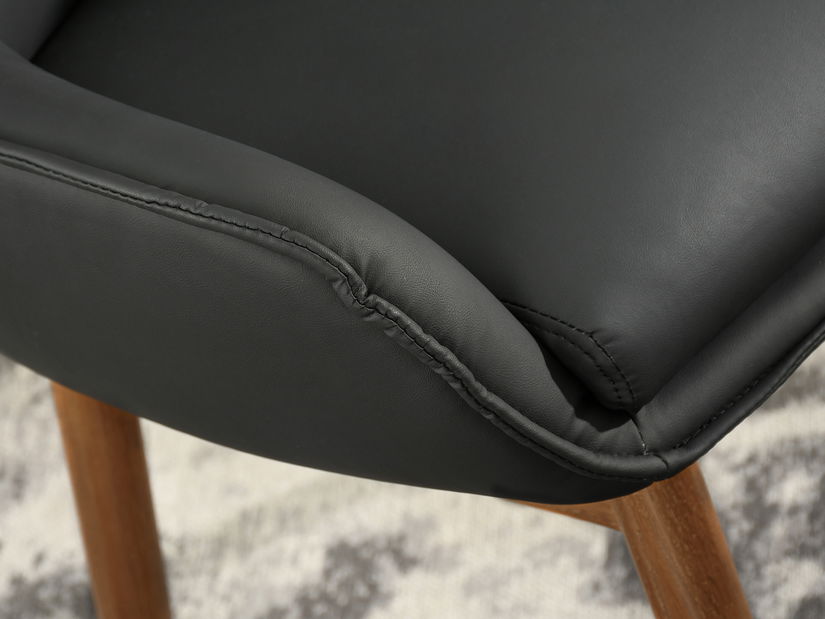 Jídelní židle Camisetas (černá)