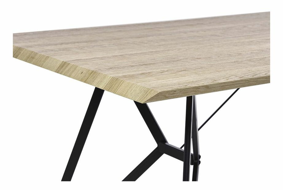 Jídelní stůl BURGOS (pro 6 osob) (světlé dřevo)