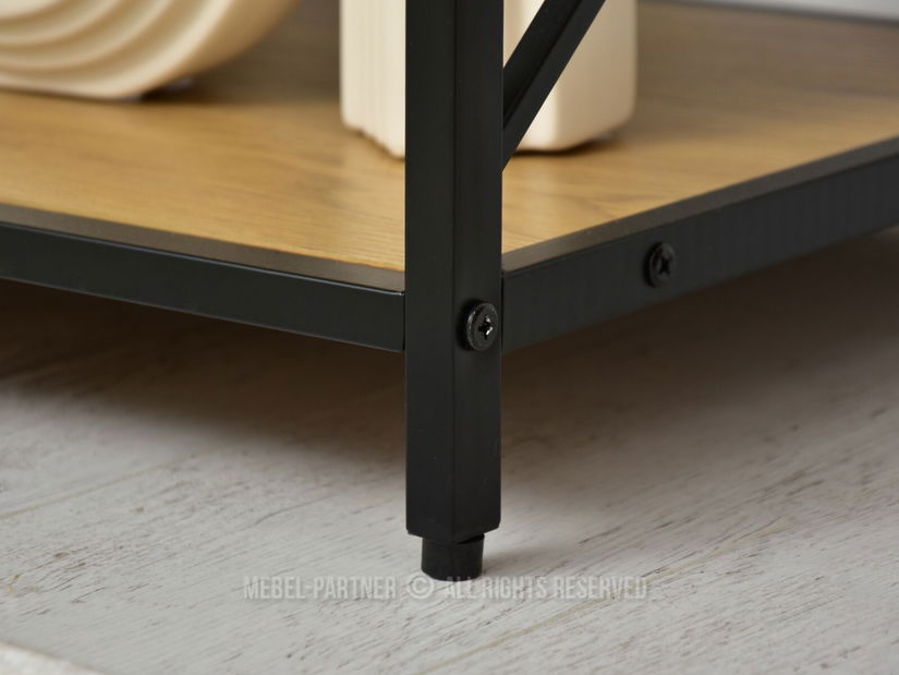 TV stolek/skříňka Jukky Stol Rtv (dub + černá)