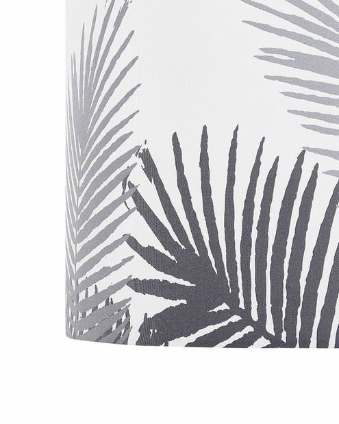 Závěsná lampa ZIROL (bílá + světle šedá)