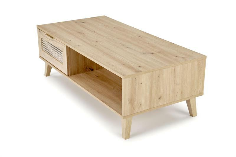 Konferenční stolek Borrae (přírodní dřevo)