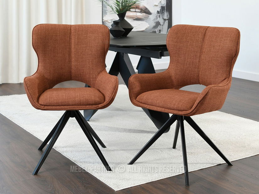 Židle Marge (měděná + černá)