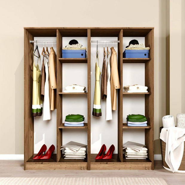 Šatní skříň Kentucky D (borovice atlantická)