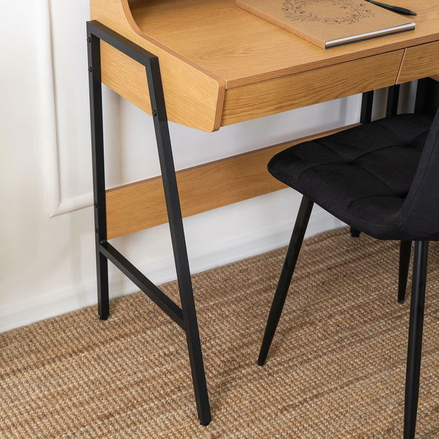 Psací stolek Propulsor (dub + černá)