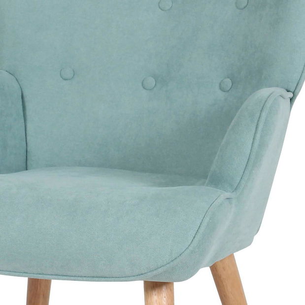 Křeslo s podnoží Avanzabamos (světlomodrá)