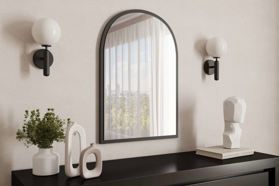 Zrcadlo Brilly (černá)