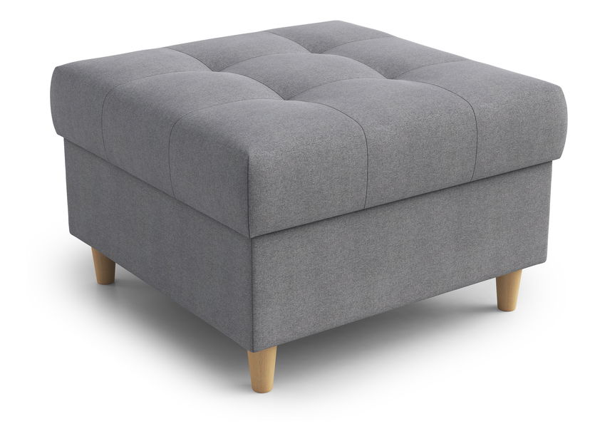 Taburetka velká pikovaná Pipi (šedá)