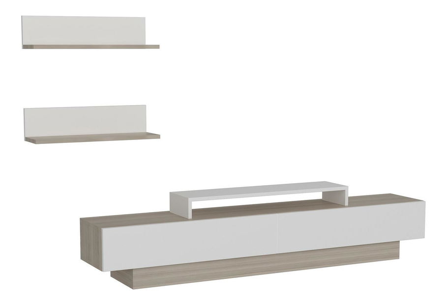 Obývací stěna Luscious (bílá + cordoba)