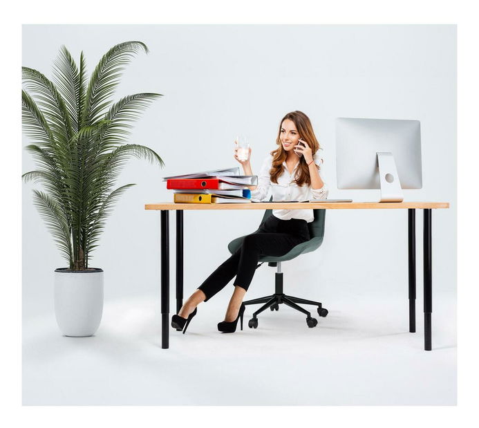 Kancelářská židle Kraft (zelená)