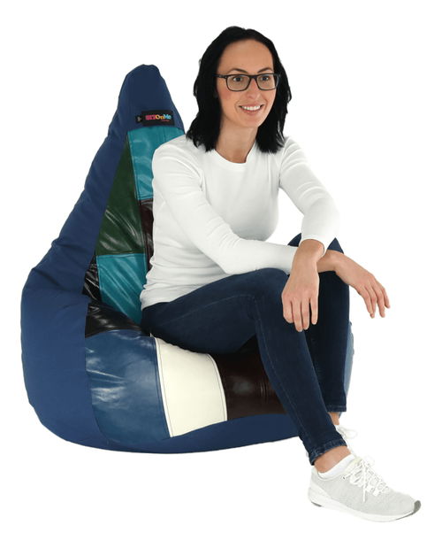 Sedací vak Freddy (tmavě modrá)