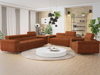 Sedací souprava 3+2+1 Terazuro 3+2+1 (oranžová)