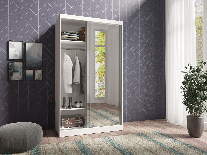 Šatní skříň Lorna Typ 54 (bílá)