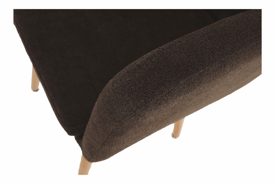 Jídelní židle Dabir (tmavohnědá)