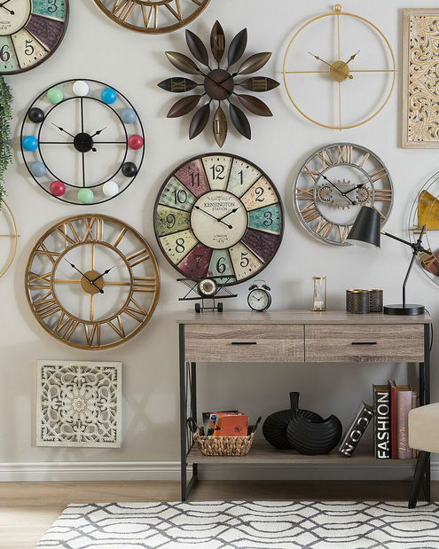 Nástěnná dekorace Barwil (hnědá)