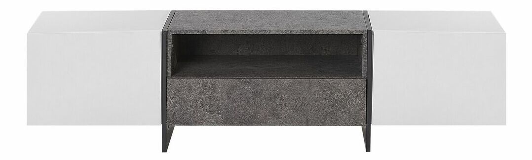 Tv stolek/skříňka RUSNE (MDF) (bílá)