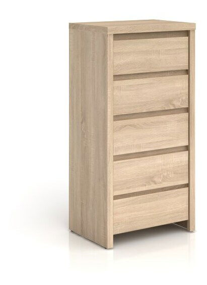 Komoda BRW Kaspian KOM5S (Dub sonoma)
