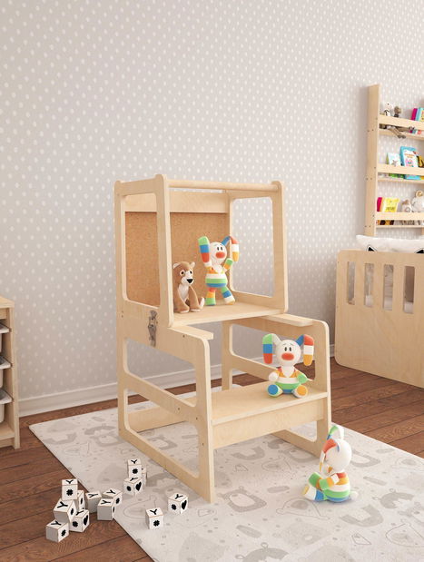 Dětská učící věž Durko 1 (bříza)