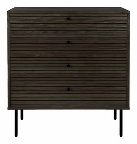 Komoda Ksitina 5 (tmavě hnědá)