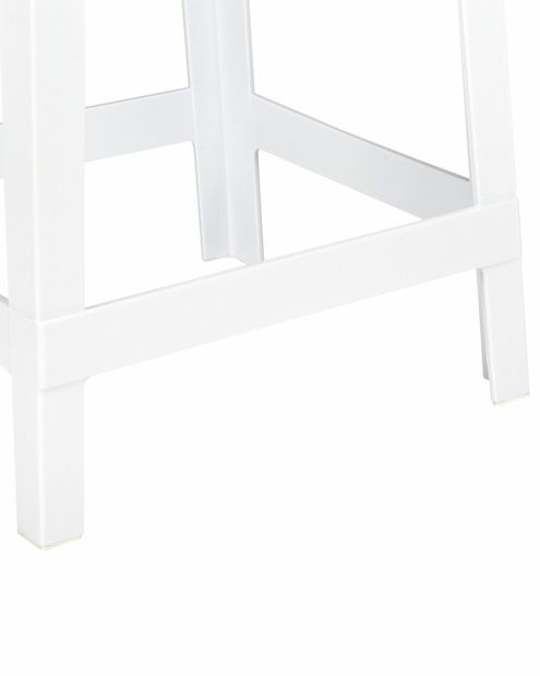 Set 2ks barových židlí Worpenza (bílá)