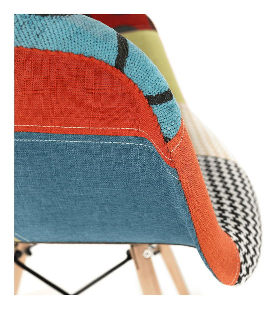 Křeslo Tevenet (vícebarevné)