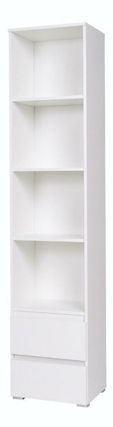 Regál Cortez C 1 (bílá)