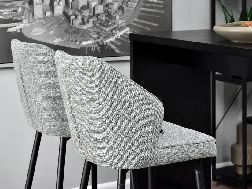 Židle Greta H (šedá + černá)