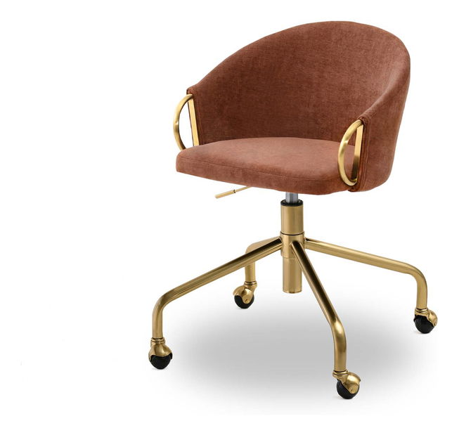 Židle Carma B (měděná + zlatá)