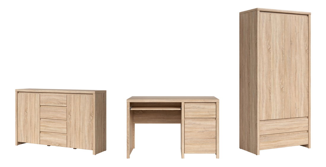 Sestava BRW Kaspian (dub sonoma)