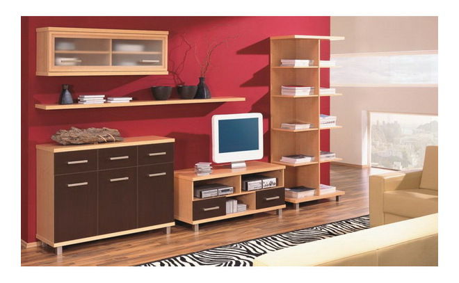 TV stolek/skříňka Classic CL/2 Dub Amari