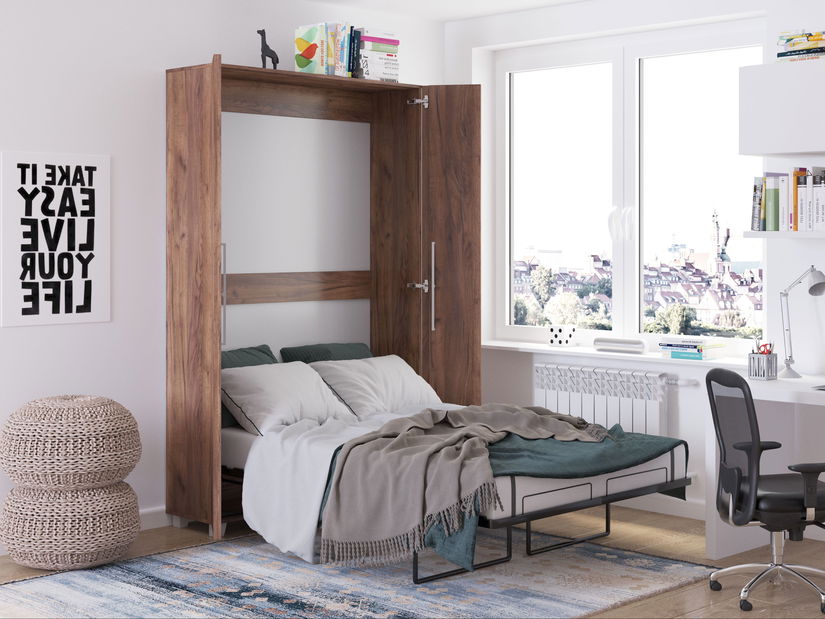 Sklápěcí postel 120 Todd (craft tobaco) (vertikální)