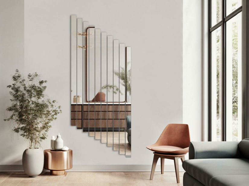 Zrcadlo Sivuko 11 (stříbrná)