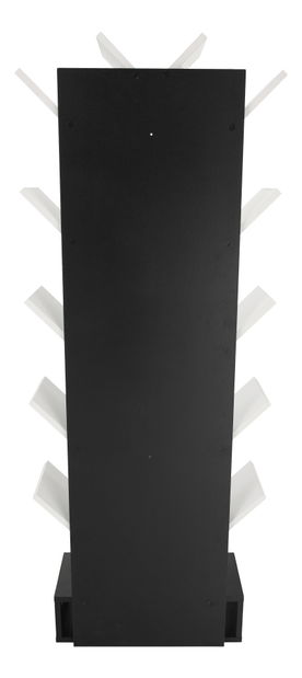 Regál Veley (bílá + černá)