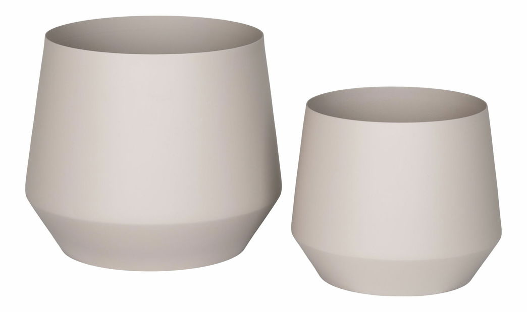 Set 2 ks květináčů Tianina 1 (písková)