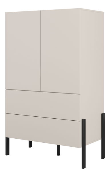 Šatní skříň Juka 2D2S (kašmír)